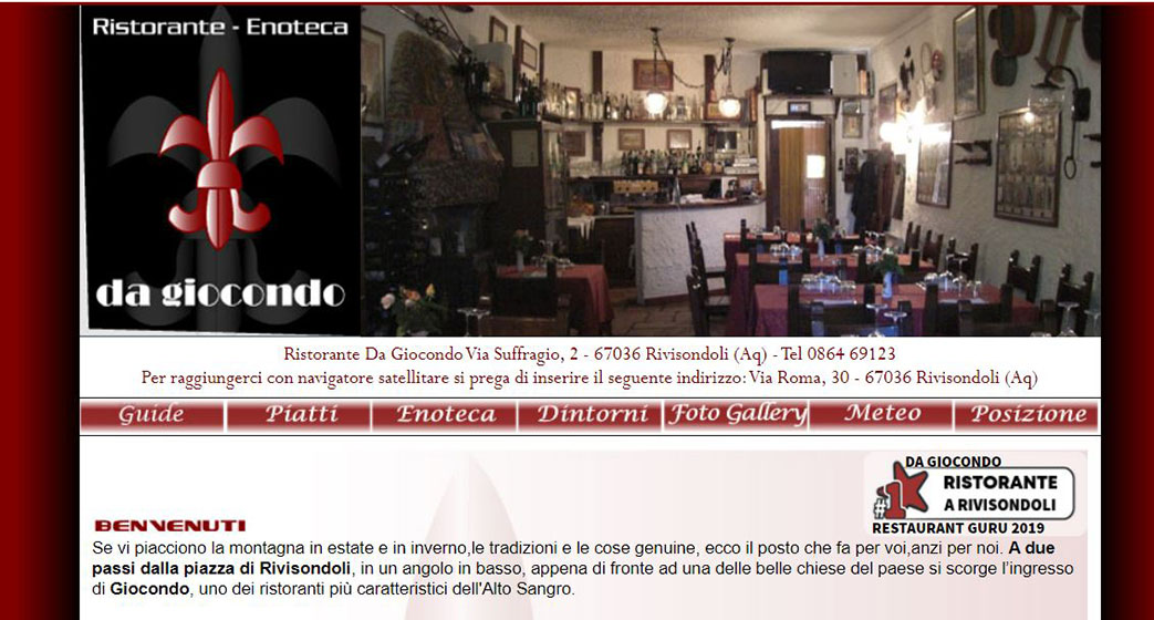 Ristorante da Giocondo